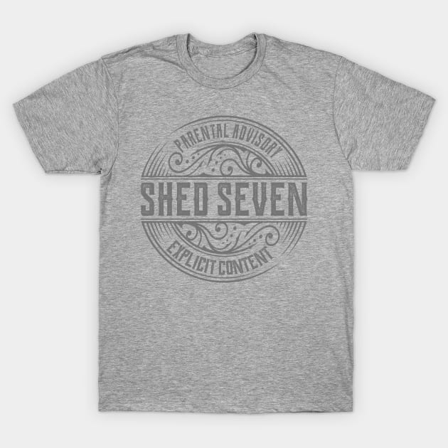 Shed Seven Vintage Ornament T-Shirt by irbey